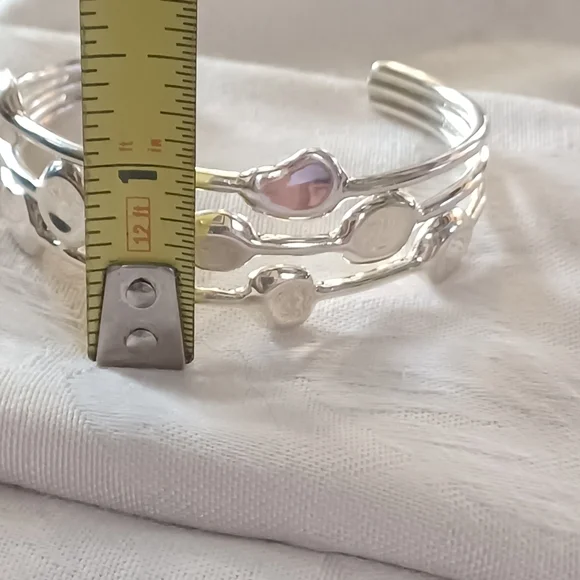 IPPOLITA Onda 3 Row Cuff Bracelet, Sterling Silver - Picture 10 of 13